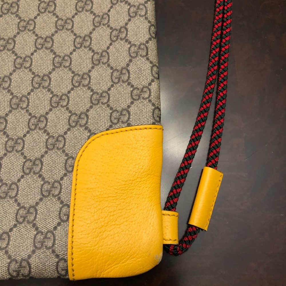 Gucci Drawstring Backpack Authentic - Picture 4 of 11